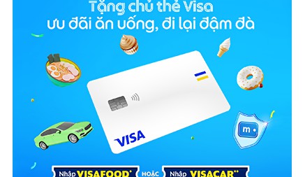 Tặng Chủ thẻ Visa – Ưu đãi GrabFood, GrabCar đậm đà