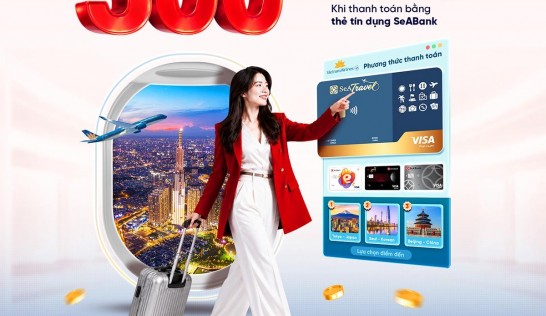 Chương trình ưu đãi dành cho chủ thẻ tín dụng quốc tế SeABank khi mua vé máy bay tại Vietnam Airlines