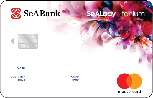 Thẻ tín dụng quốc tế SeALady MasterCard