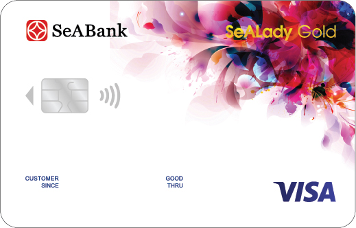 Thẻ tín dụng quốc tế SeALady VISA